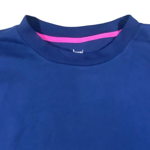 Jenni intimates Womens Soft, Long Sleeve Pajama Shirt-Navy Blue-Small-NWT - Picture 2 of 5